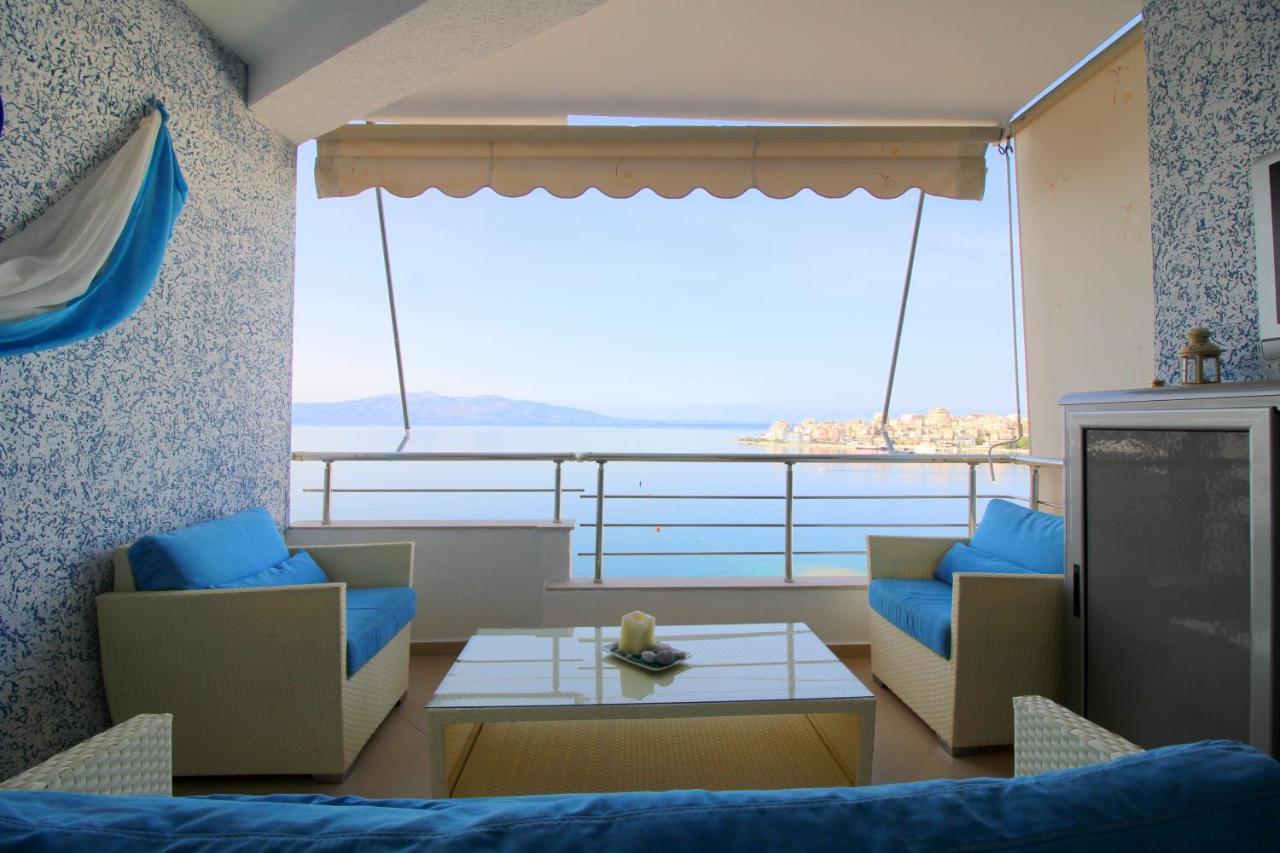Luxury Seafront Apartments Sarande Ngoại thất bức ảnh