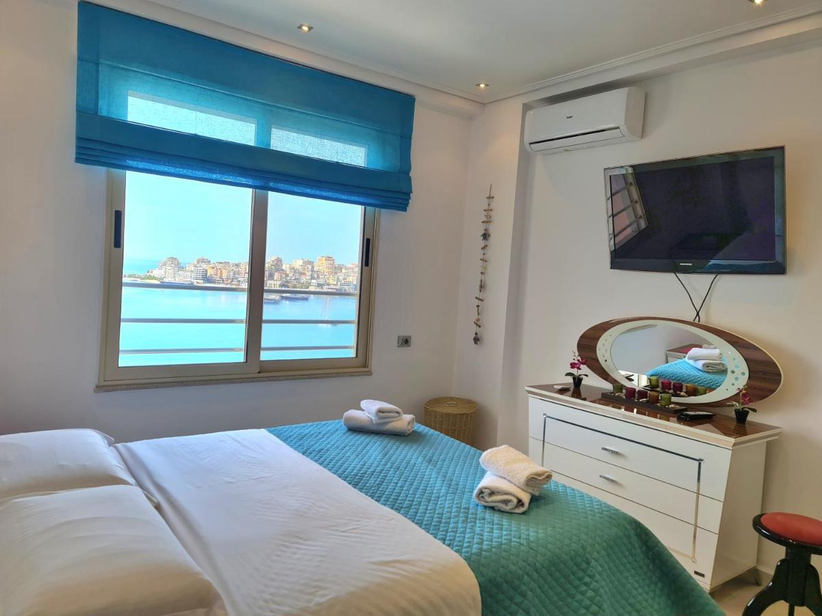 Luxury Seafront Apartments Sarande Ngoại thất bức ảnh