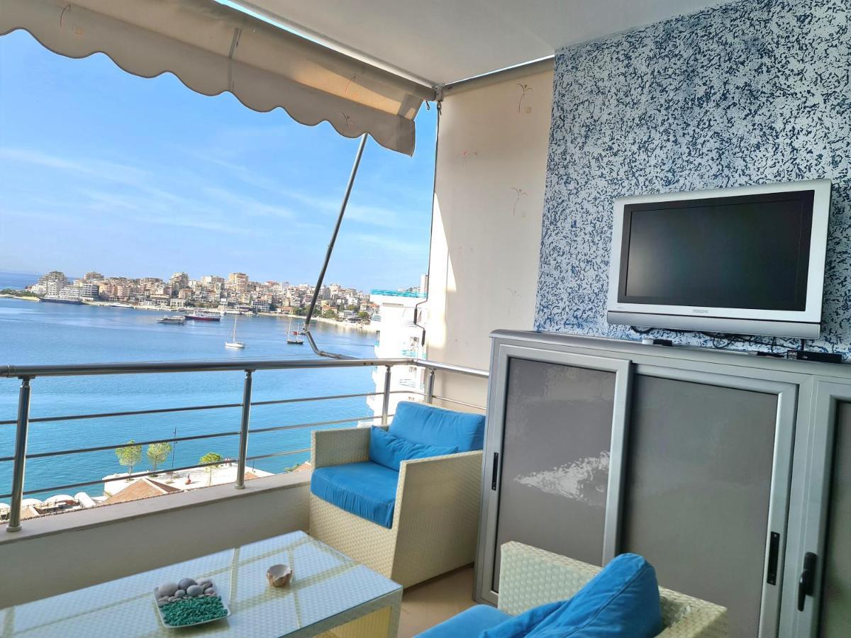 Luxury Seafront Apartments Sarande Ngoại thất bức ảnh